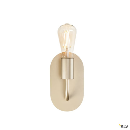SLV FITU WL, Indoor Wandaufbauleuchte, E27, gold, max. 24W