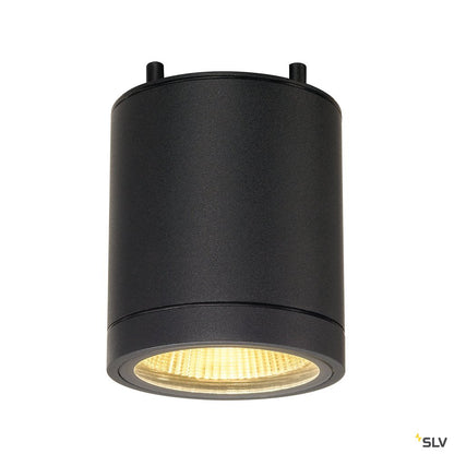 SLV ENOLA_C CL, LED Outdoor Deckenaufbauleuchte, anthrazit, IP55, 2000-3000K