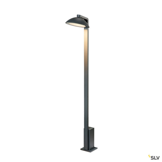 SLV MALU Pole, LED Outdoor Stehleuchte, anthrazit, IP44, 3000K