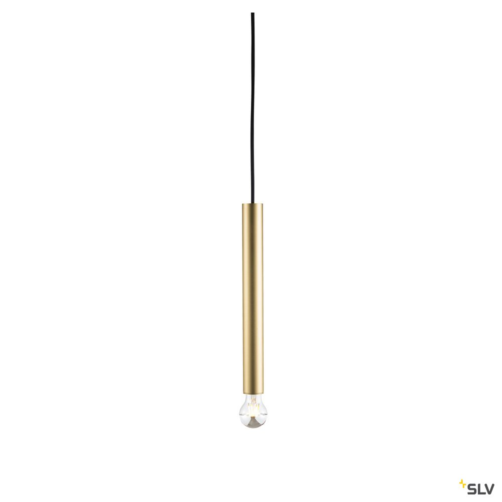 SLV FITU PD, Indoor Pendelleuchte, E27, soft gold, max. 60W
