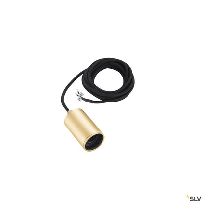 SLV FITU PD, Indoor Pendelleuchte, E27, soft gold, max. 60W, 2,5m