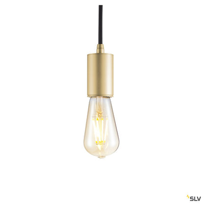 SLV FITU PD, Indoor Pendelleuchte, E27, soft gold, max. 60W, 2,5m