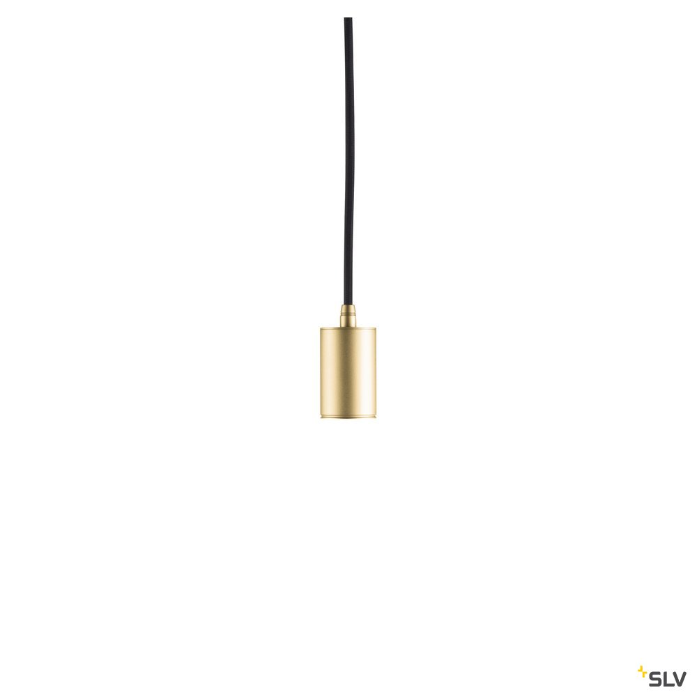 SLV FITU PD, Indoor Pendelleuchte, E27, soft gold, max. 60W, 5m