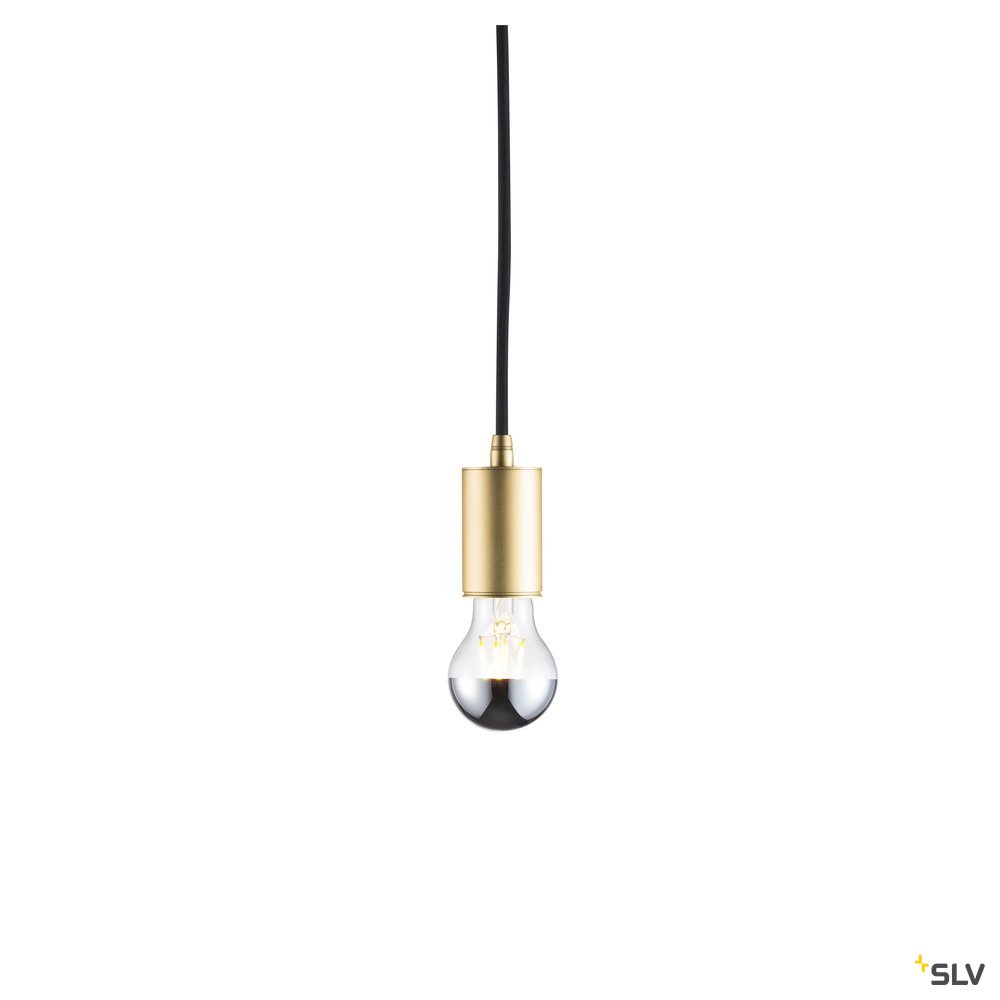 SLV FITU PD, Indoor Pendelleuchte, E27, soft gold, max. 60W, 5m