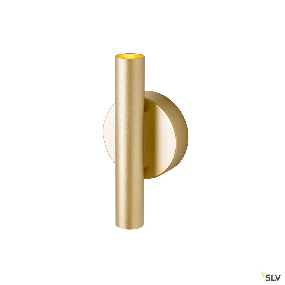 SLV KARPO Up/Down WL, LED Indoor Wandaufbauleuchte, soft gold, 3000K, 10W