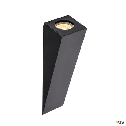 SLV ALTRA DICE WL-2, Indoor Wandaufbauleuchte, QPAR51, schwarz