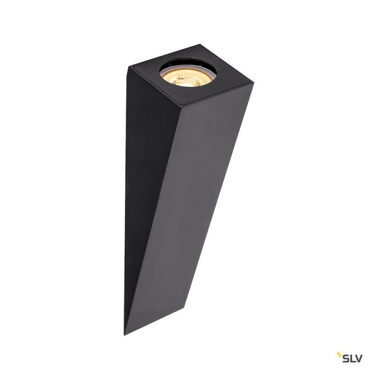 SLV ALTRA DICE WL-2, Indoor Wandaufbauleuchte, QPAR51, schwarz