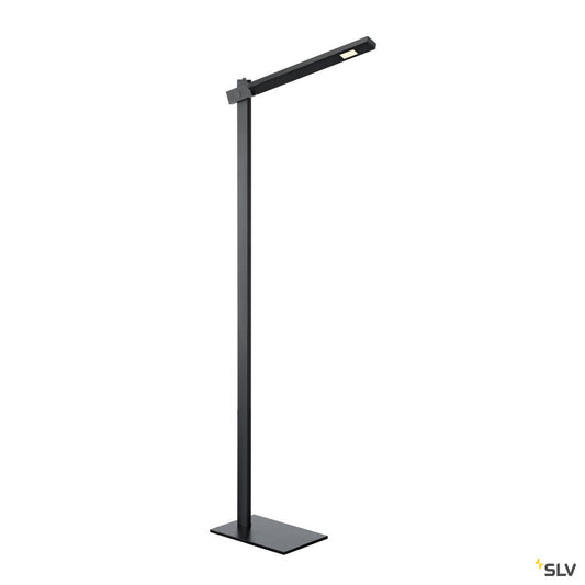 SLV MECANICA PLUS FL, Indoor LED Stehleuchte, 2700-6500K, schwarz