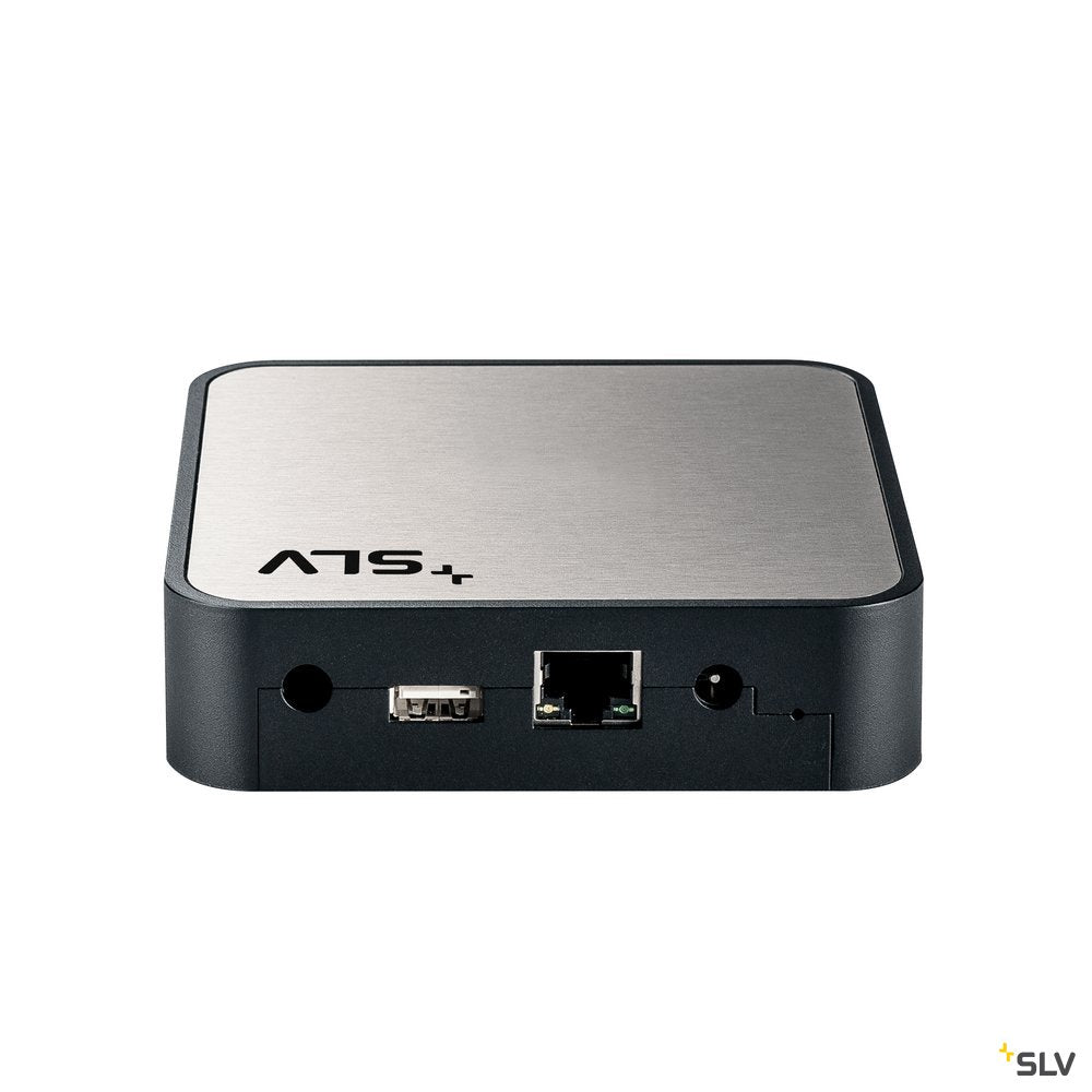 SLV VALETO® Gateway, metall gebürstet/schwarz