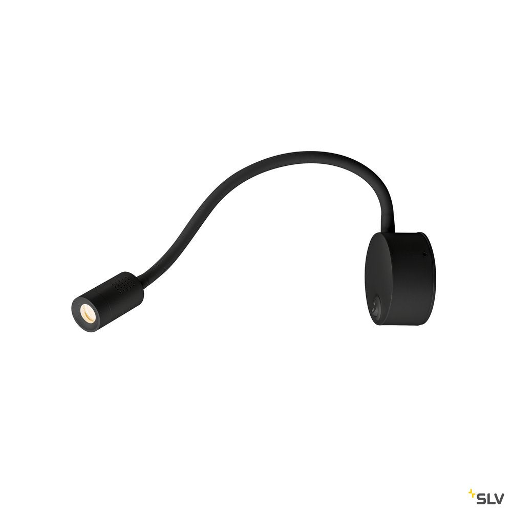SLV DIO FLEX PLATE LED, LED Indoor Wandaufbauleuchte, schwarz, 3000K