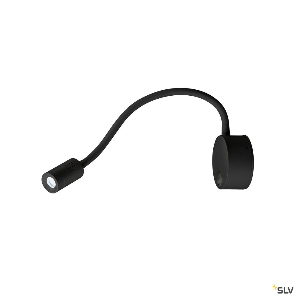 SLV DIO FLEX PLATE LED, LED Indoor Wandaufbauleuchte, schwarz, 4000K
