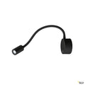 SLV DIO FLEX PLATE LED, LED Indoor Wandaufbauleuchte, schwarz, 4000K