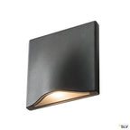 SLV VILUA I WL Outdoor Wandaufbauleuchte anthrazit 3000K IP54 100° 405lm