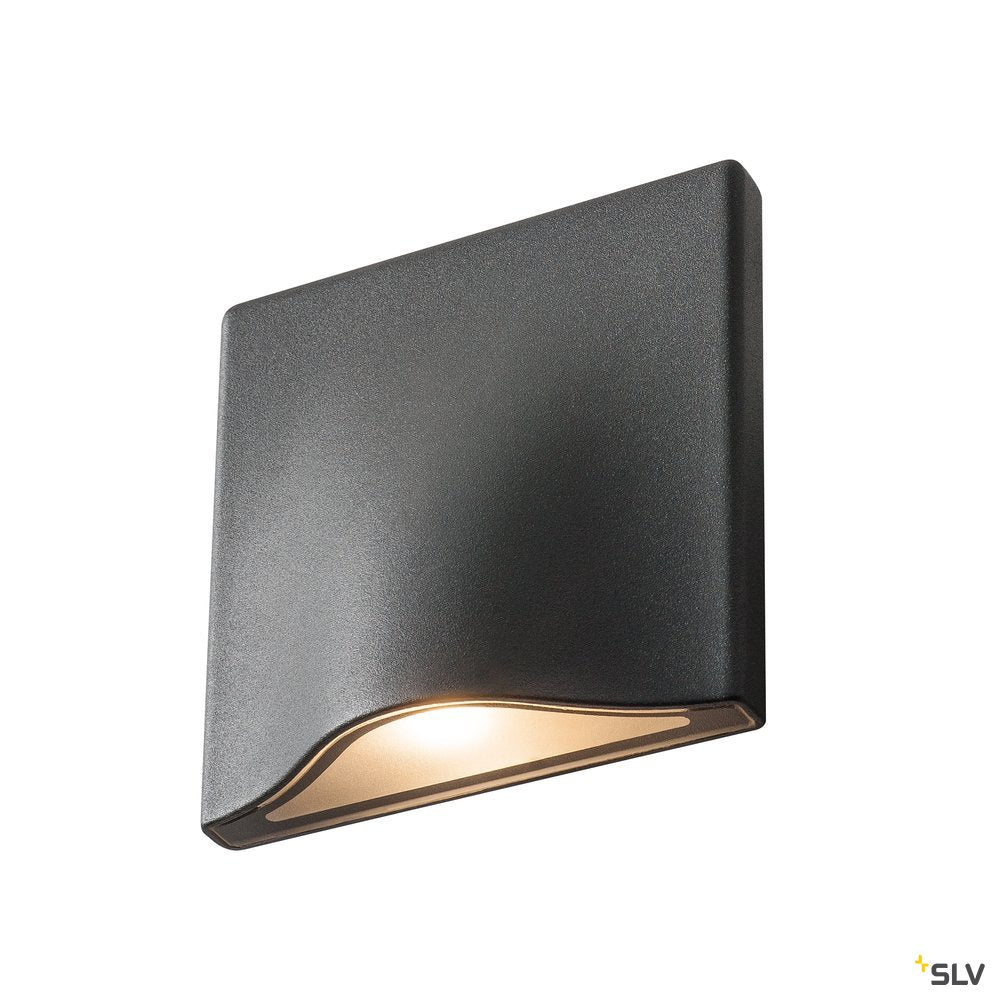 SLV VILUA I WL Outdoor Wandaufbauleuchte anthrazit 3000K IP54 100° 405lm