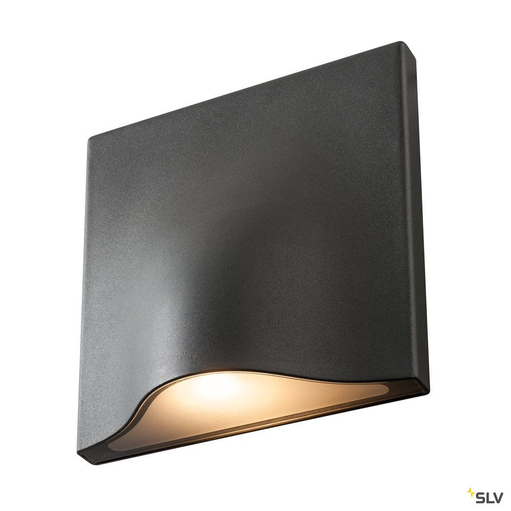 SLV VILUA II WL Outdoor Wandaufbauleuchte anthrazit 3000K IP54 100° 810lm
