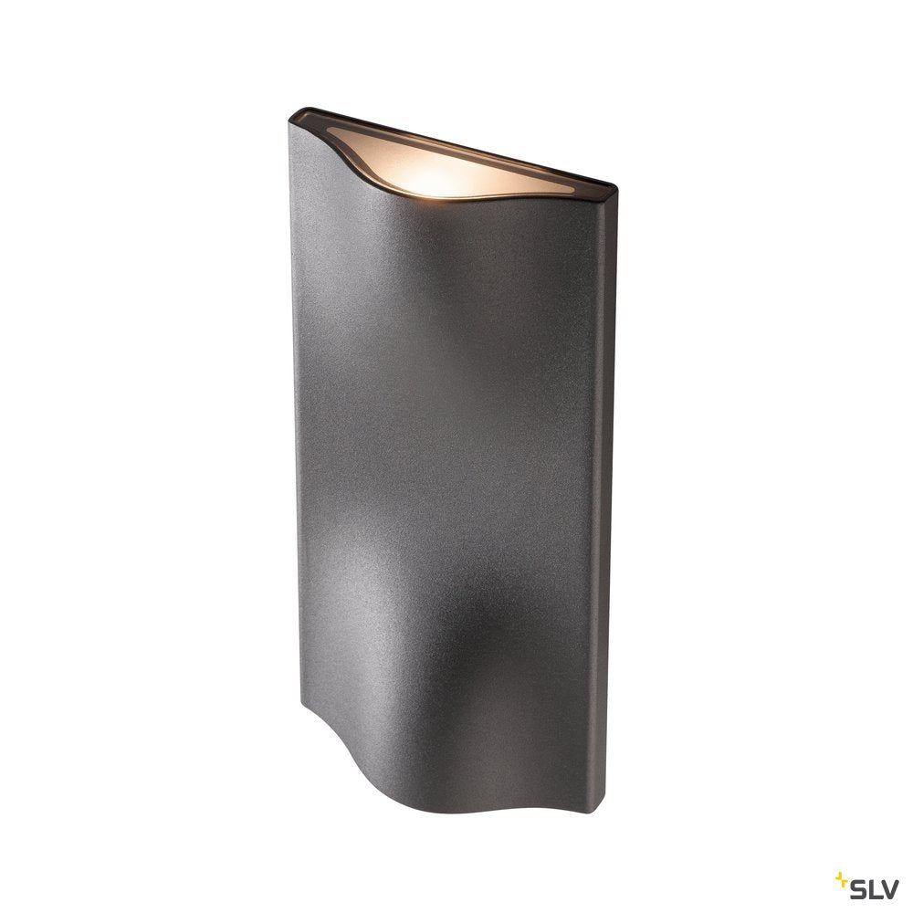 SLV VILUA UP/DOWN WL Outdoor Wandaufbauleuchte anthrazit IP54 100°