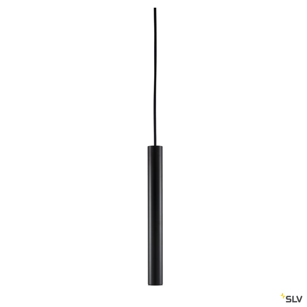 SLV FITU PD E27 Indoor Pendelleuchte schwarz 5m Kabel mit offenem Kabelende