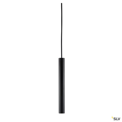 SLV FITU PD E27 Indoor Pendelleuchte schwarz 5m Kabel mit offenem Kabelende