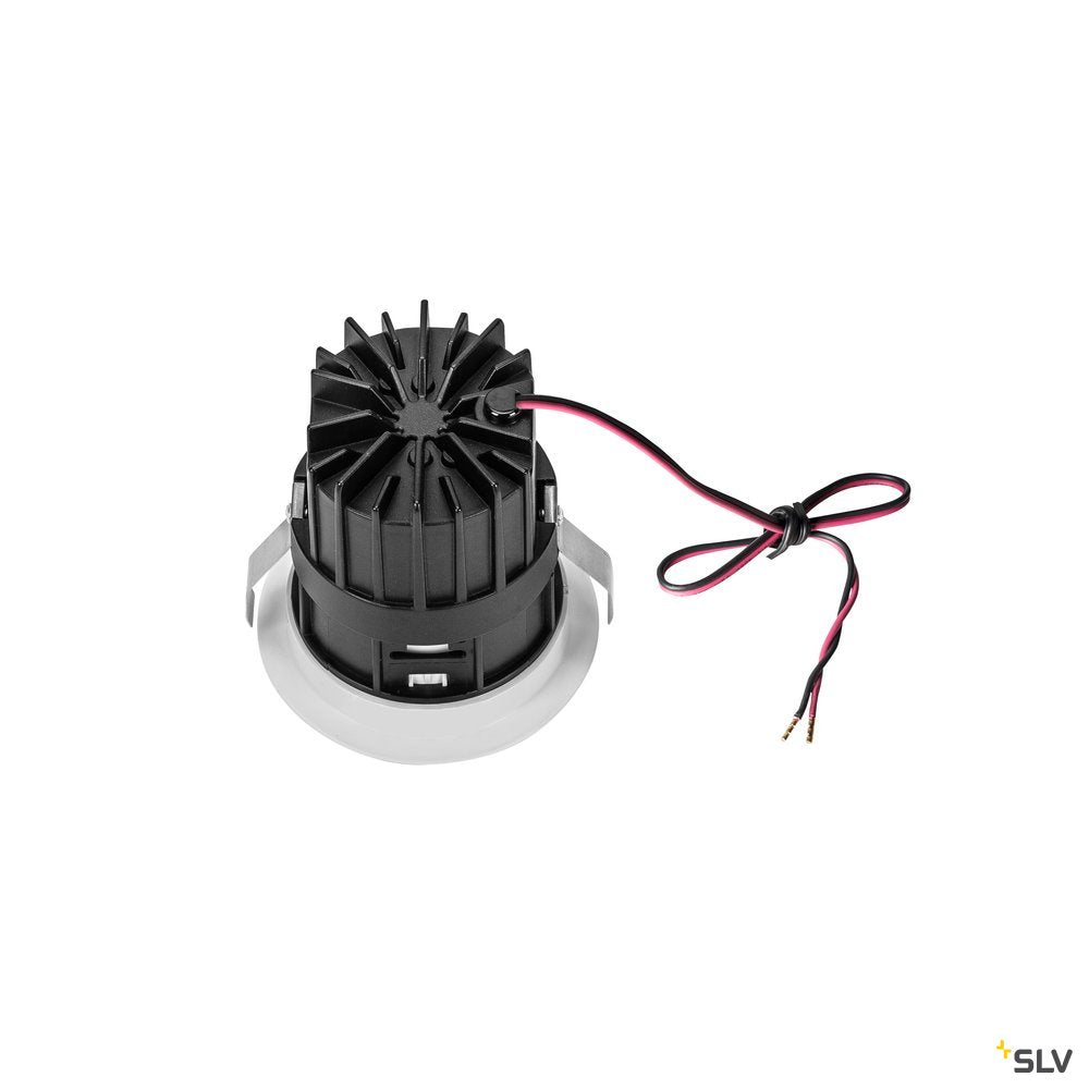 SLV HORN MAGNA LED Outdoor Deckeneinbauleuchte weiß 3000K 25°