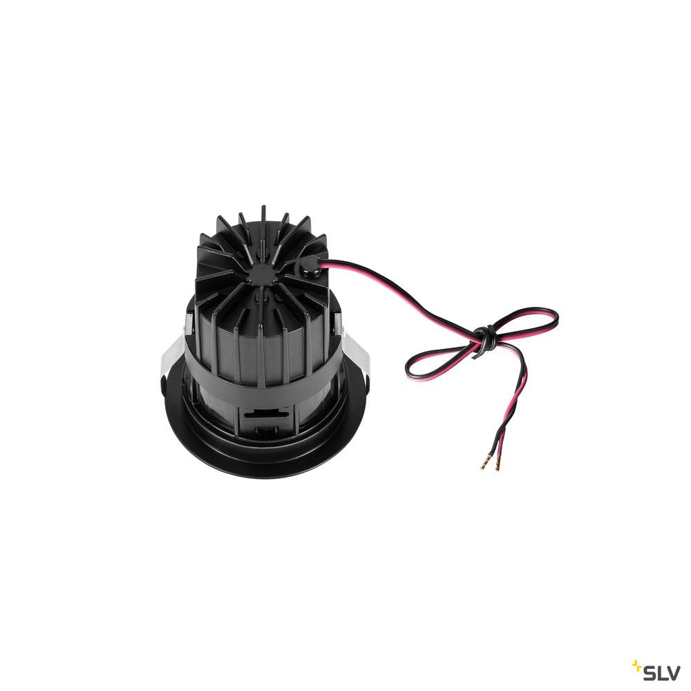 SLV HORN MAGNA LED Outdoor Deckeneinbauleuchte schwarz 3000K 25°