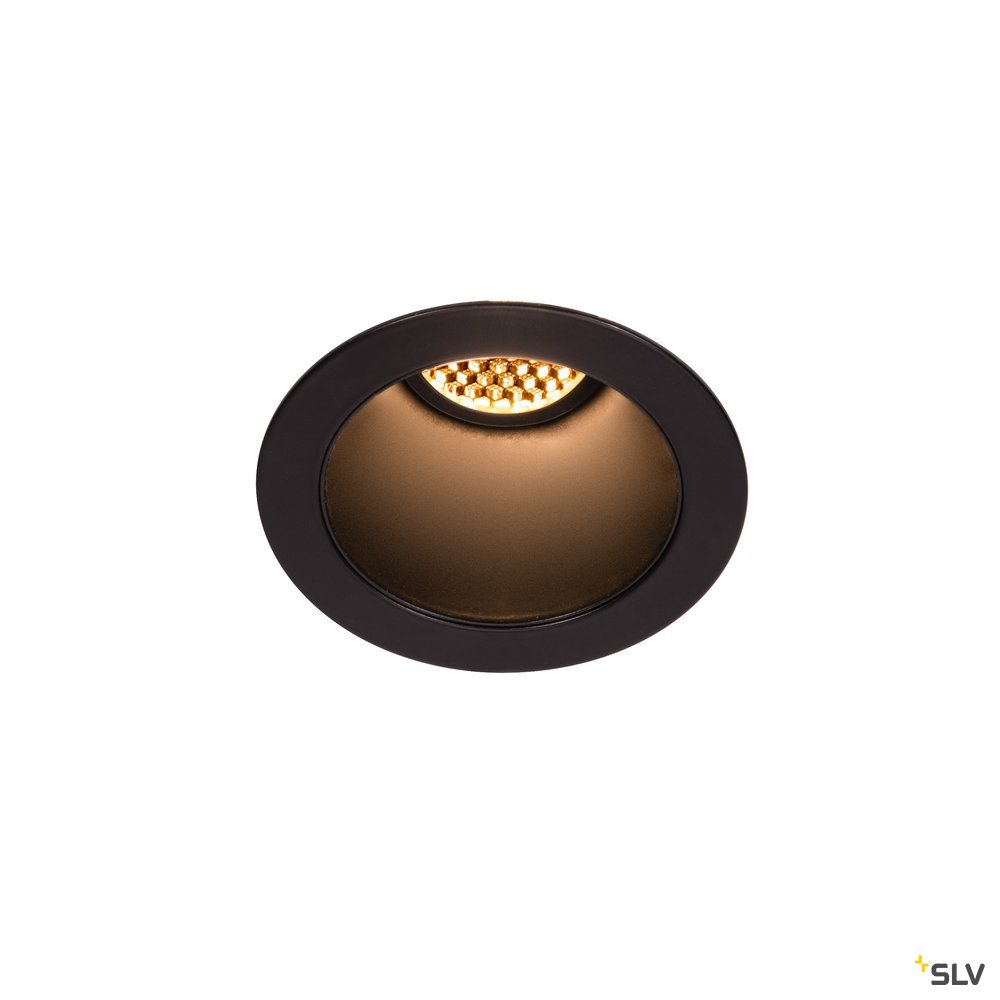 SLV HORN MAGNA LED Outdoor Deckeneinbauleuchte schwarz 3000K 25°