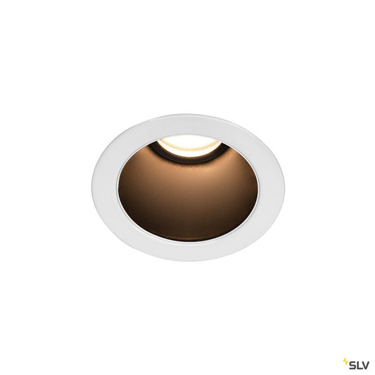 SLV HORN MAGNA LED Outdoor Deckeneinbauleuchte weiß/schwarz 3000K 25°