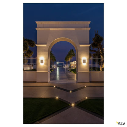 SLV LED SAIL WL LED Outdoor Wandaufbauleuchte 3000K weiß IP54