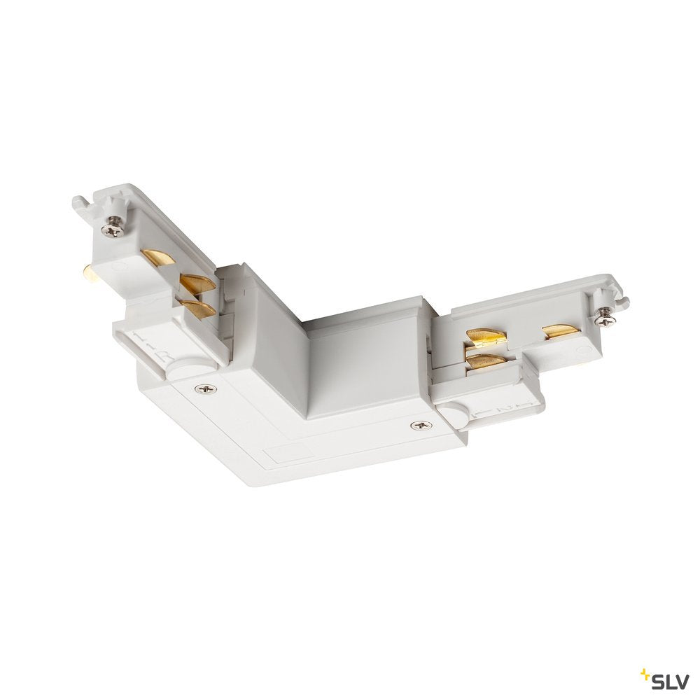 SLV S-TRACK DALI L-Verbinder Erde innen weiß