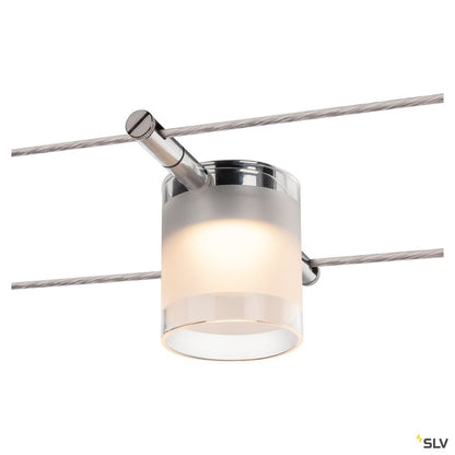 SLV COMET, Seilleuchte für TENSEO Niedervolt-Seilsystem, 2700K, chrom