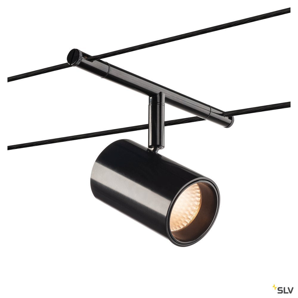 SLV TENSEO NOBLO, Seilleuchte für Niedervolt-Seilsystem 2700K schwarz