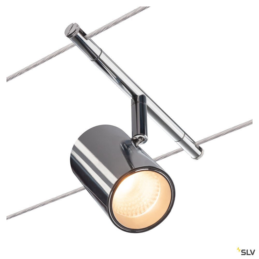 SLV TENSEO NOBLO, Seilleuchte für Niedervolt-Seilsystem 2700K chrom