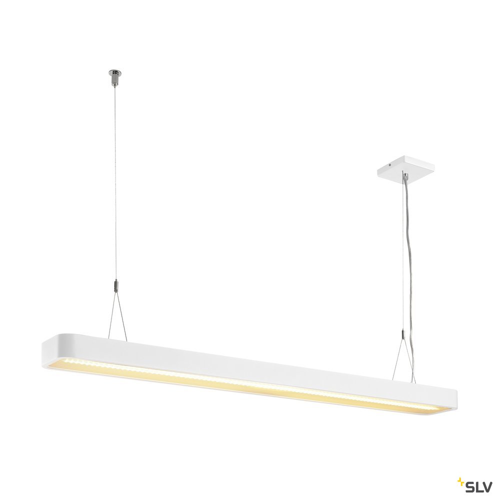 SLV WORKLIGHT PD DALI, Indoor LED Pendelleuchte weiß 3000K