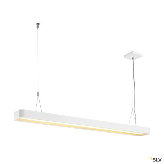SLV WORKLIGHT PD DALI, Indoor LED Pendelleuchte weiß 3000K