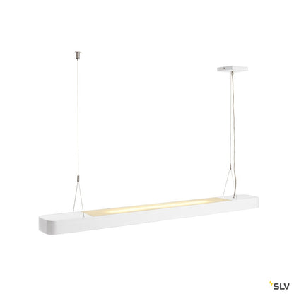SLV WORKLIGHT PD DALI, Indoor LED Pendelleuchte weiß 3000K
