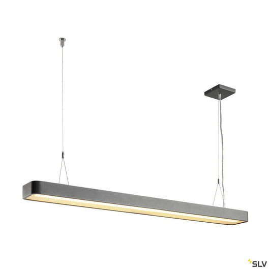 SLV WORKLIGHT PD DALI, Indoor LED Pendelleuchte anthrazit 3000K
