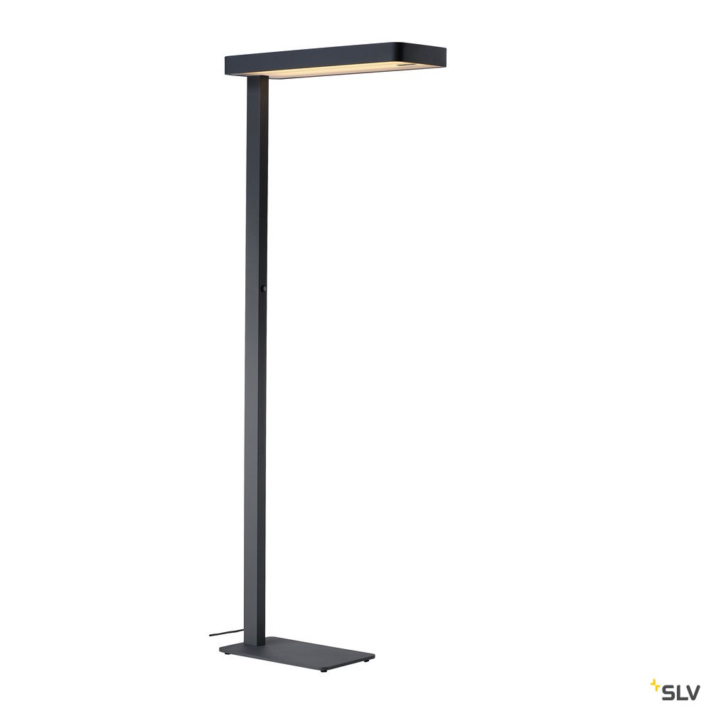 SLV WORKLIGHT PLUS, Indoor LED Standleuchte 3000K anthrazit