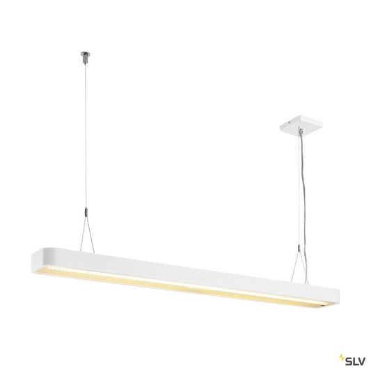 SLV WORKLIGHT PLUS, Indoor LED Pendelleuchte 3000K weiss