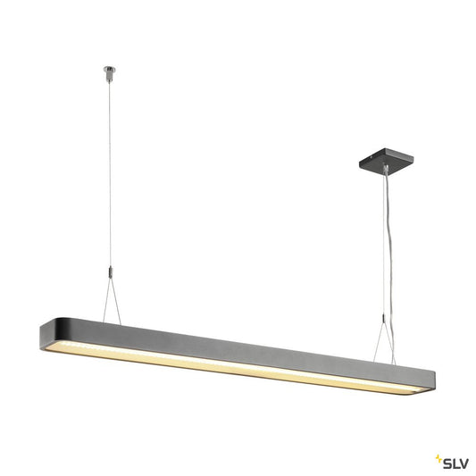SLV WORKLIGHT PLUS, Indoor LED Pendelleuchte 3000K anthrazit