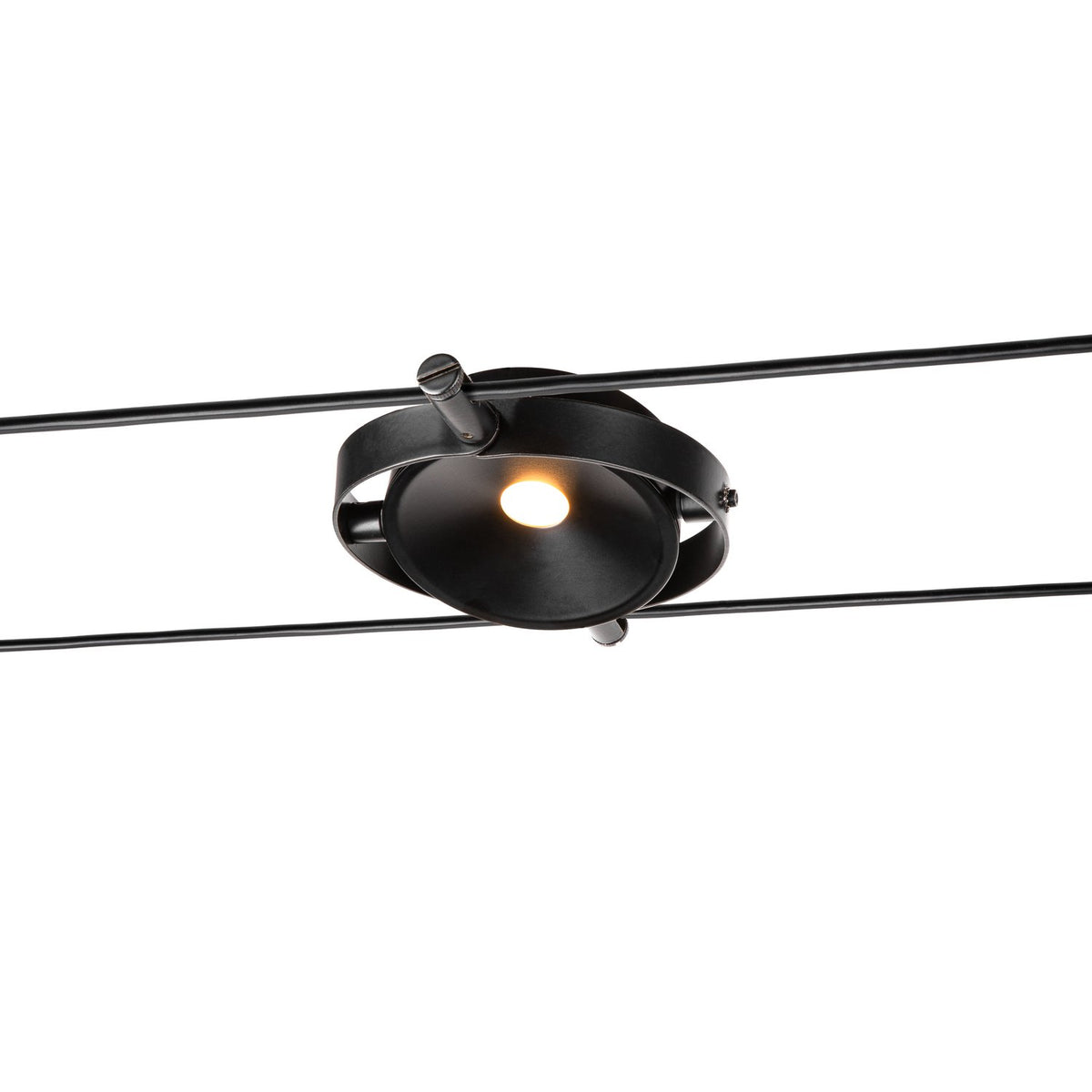 SLV DURNO, Seilleuchte für TENSEO Niedervolt-Seilsystem, 2700K, schwarz