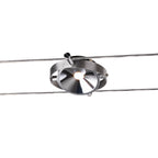 SLV DURNO, Seilleuchte für TENSEO Niedervolt-Seilsystem, 2700K, chrom