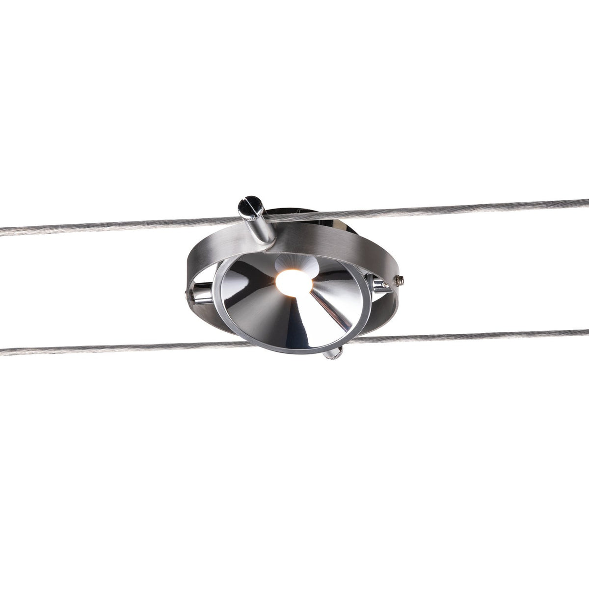 SLV DURNO, Seilleuchte für TENSEO Niedervolt-Seilsystem, 2700K, chrom