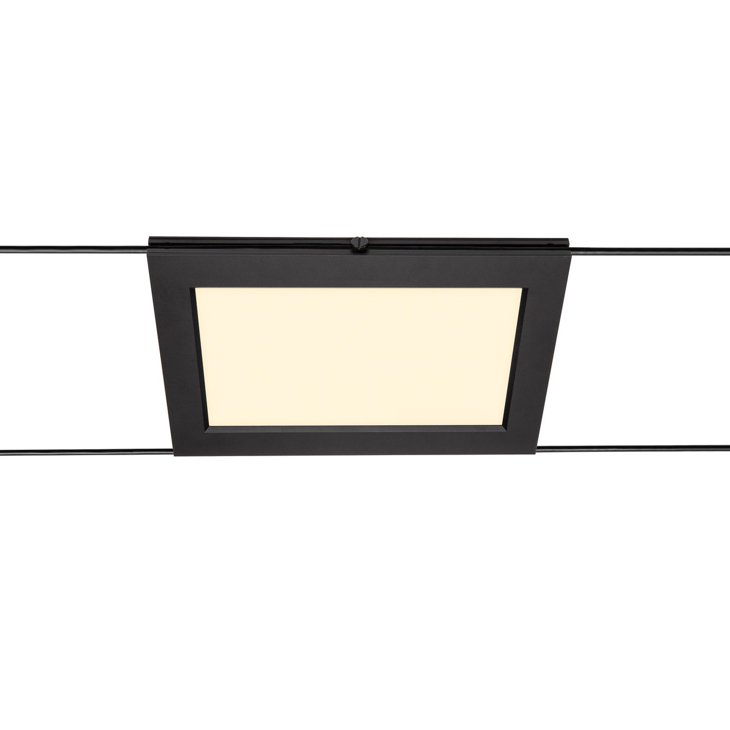 SLV PLYTTA rectangular, Seilleuchte für TENSEO Niedervolt-Seilsystem, 2700K, schwarz