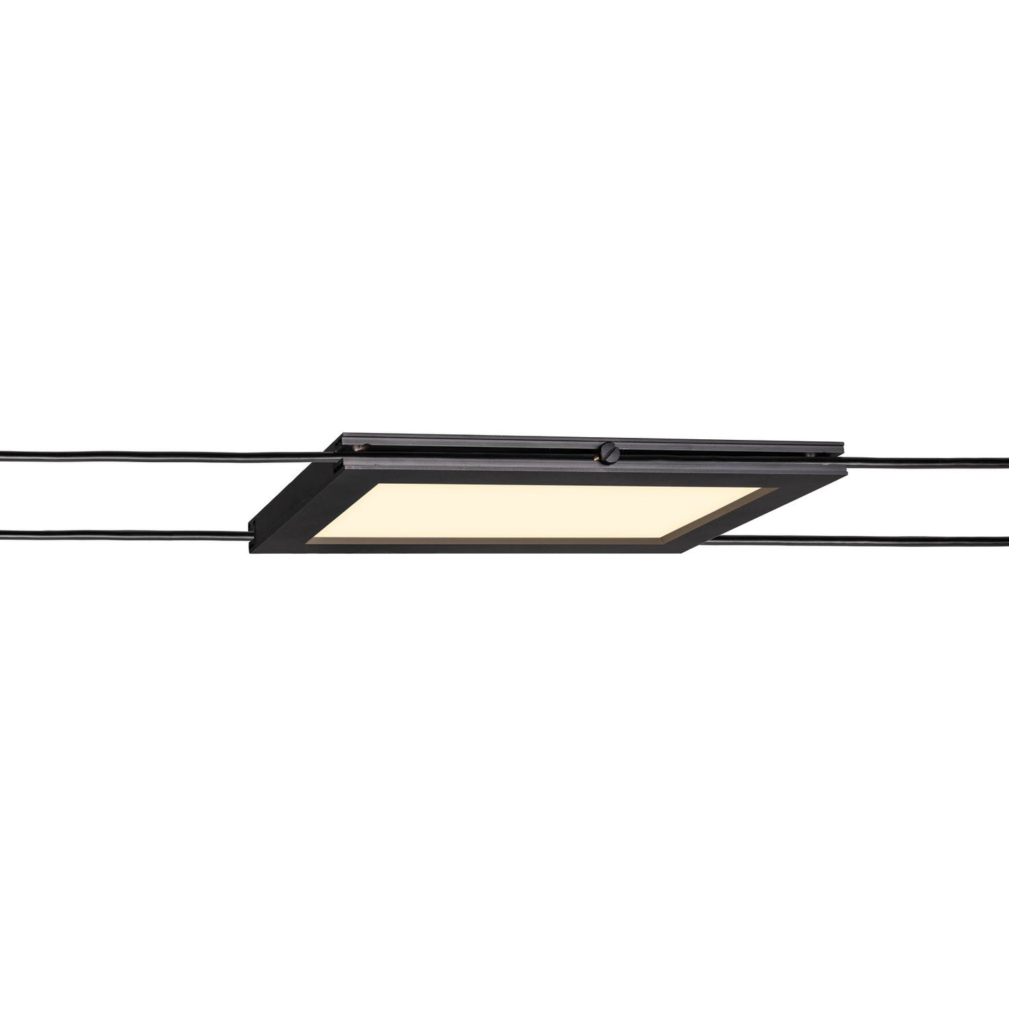 SLV PLYTTA rectangular, Seilleuchte für TENSEO Niedervolt-Seilsystem, 2700K, schwarz