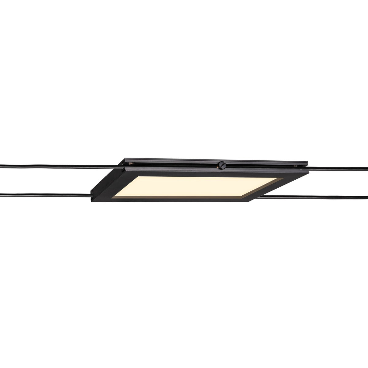 SLV PLYTTA rectangular, Seilleuchte für TENSEO Niedervolt-Seilsystem, 2700K, schwarz