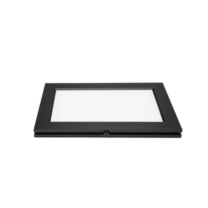 SLV PLYTTA rectangular, Seilleuchte für TENSEO Niedervolt-Seilsystem, 2700K, schwarz
