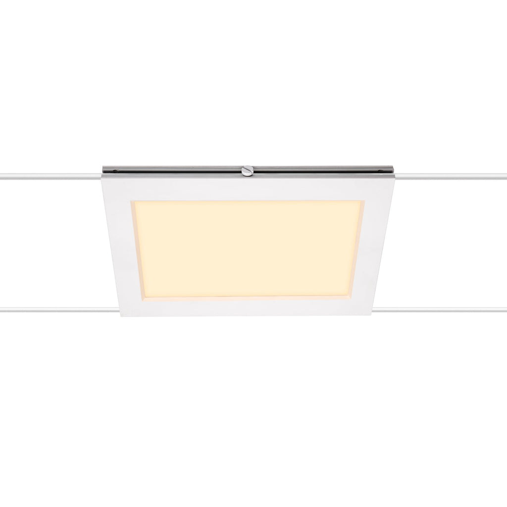 SLV PLYTTA rectangular, Seilleuchte für TENSEO Niedervolt-Seilsystem, 2700K, weiß