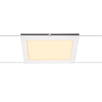 SLV PLYTTA rectangular, Seilleuchte für TENSEO Niedervolt-Seilsystem, 2700K, weiß