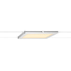 SLV PLYTTA rectangular, Seilleuchte für TENSEO Niedervolt-Seilsystem, 2700K, weiß