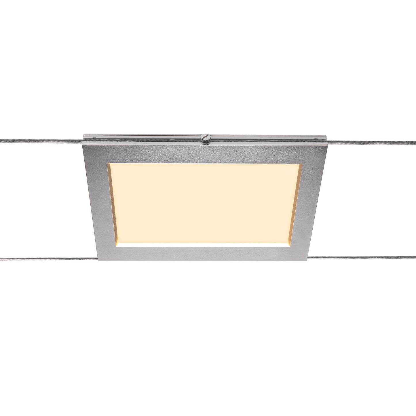 SLV PLYTTA rectangular, Seilleuchte für TENSEO Niedervolt-Seilsystem, 2700K, chrom