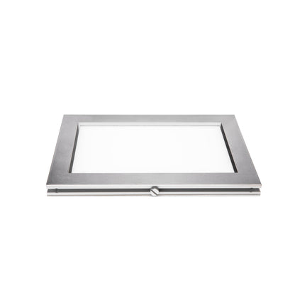 SLV PLYTTA rectangular, Seilleuchte für TENSEO Niedervolt-Seilsystem, 2700K, chrom
